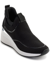 DKNY Women's Pecola Sneaker, Black, 9